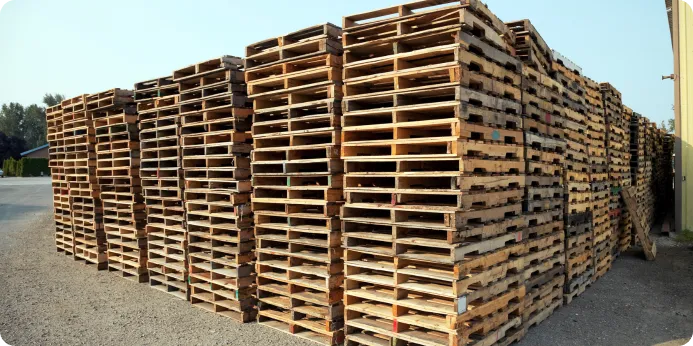 پالت‌های چوبی مناسب بارهای سنگین