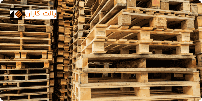 کاهش هزینه های حمل و نقل در زنجیره تأمین با پالت چوبی